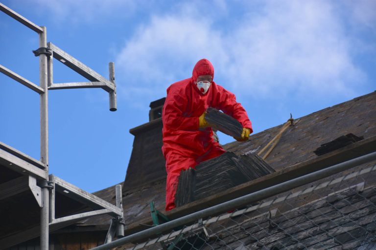 Asbest Dachsanierung