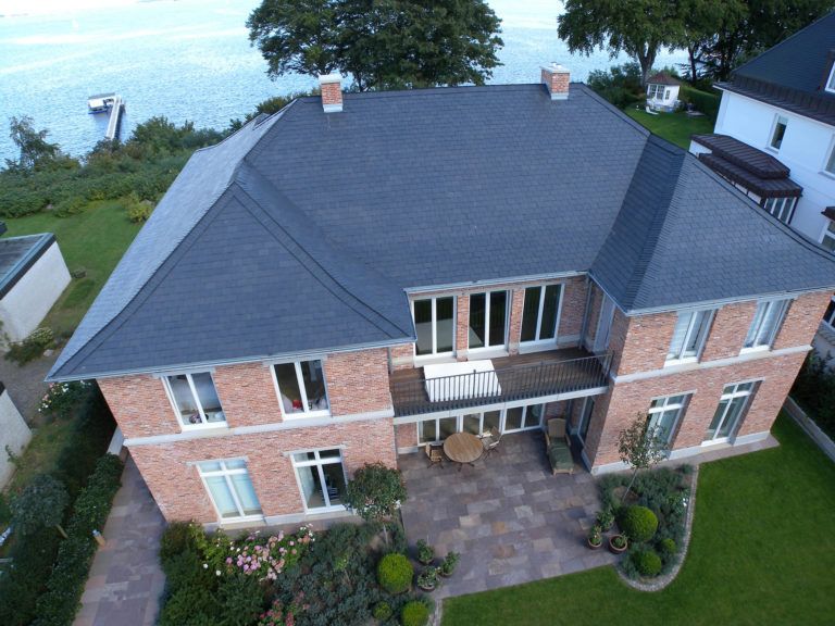 Dach Schiefer Rechteckdeckung