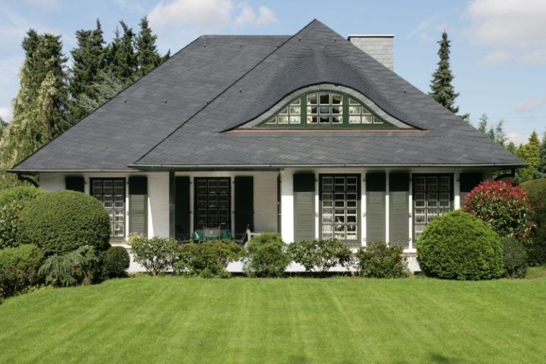 Dacheindeckung Schiefer