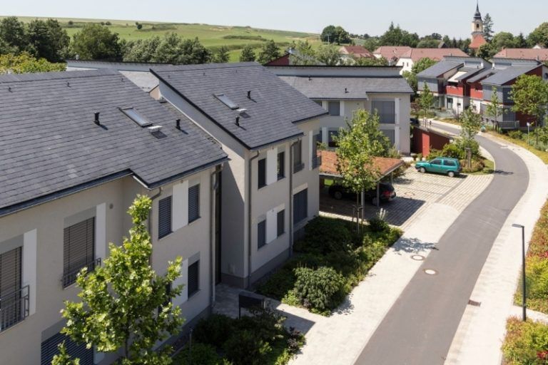 Dachdeckung Schiefer Rechteck Deckung
