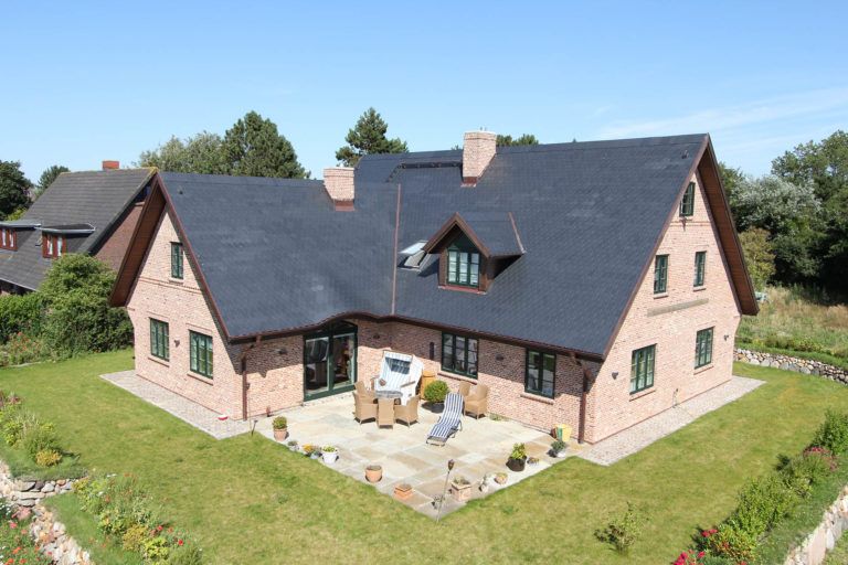 Dachdeckung Schiefer Coquettes