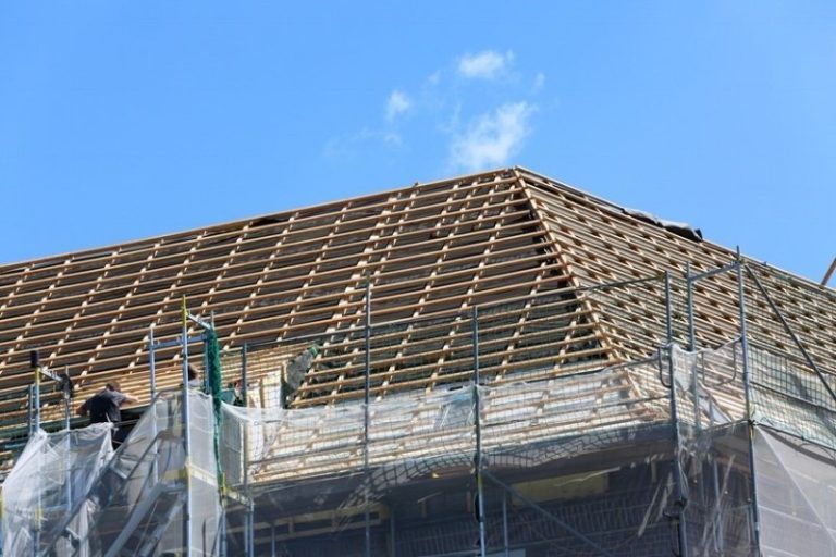 Schieferdach Dachumdeckung